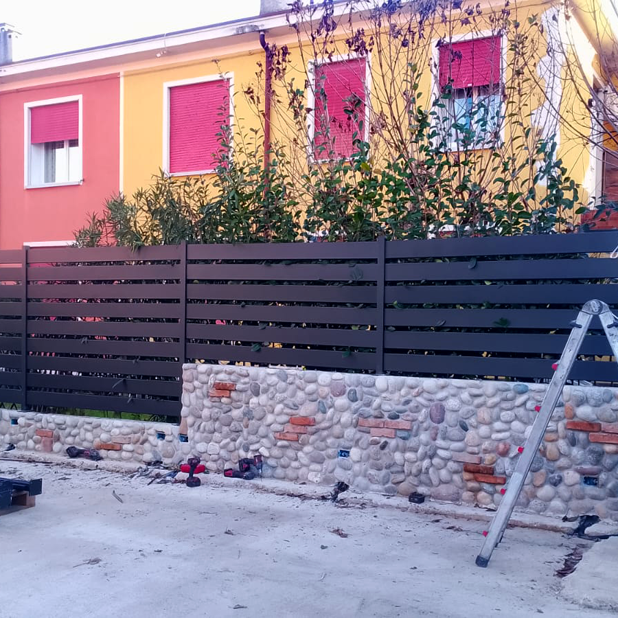 Recinzione in ferro su misura carpenteria metallica Vicenza